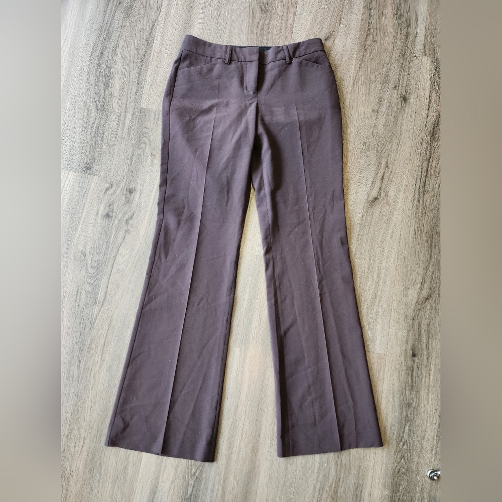 Express Women's Boot Cut Dress Pants in Dark Brown